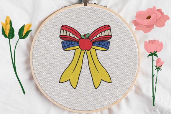 Bow Teacher Applique: A Craft Fair Seller’s Review