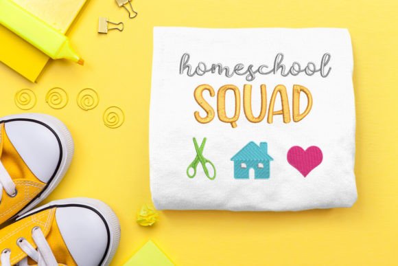 Homeschool Squad Embroidery Review
