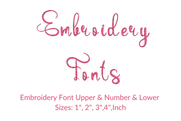 Review: Emanuela Font Embroidery Design for Craft Fairs