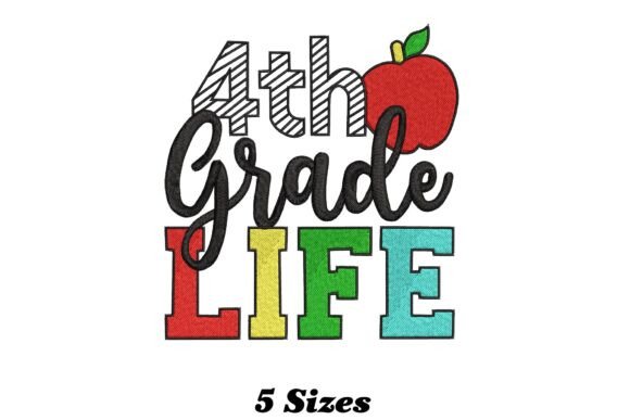 Reviewing 4th Grade Life for Custom Embroidery