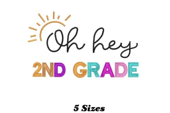Reviewing Hey 2nd Grade for Real Embroidery Projects