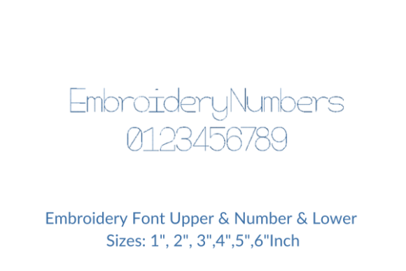 Reviewing the Cherry Font Numbers Embroidery Design