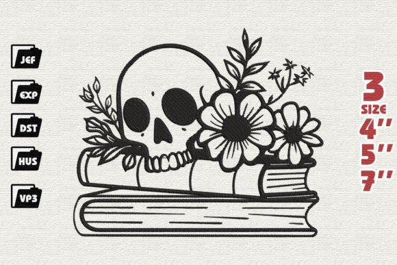Skull Book Flower: A Whimsical Review for Custom Gifts